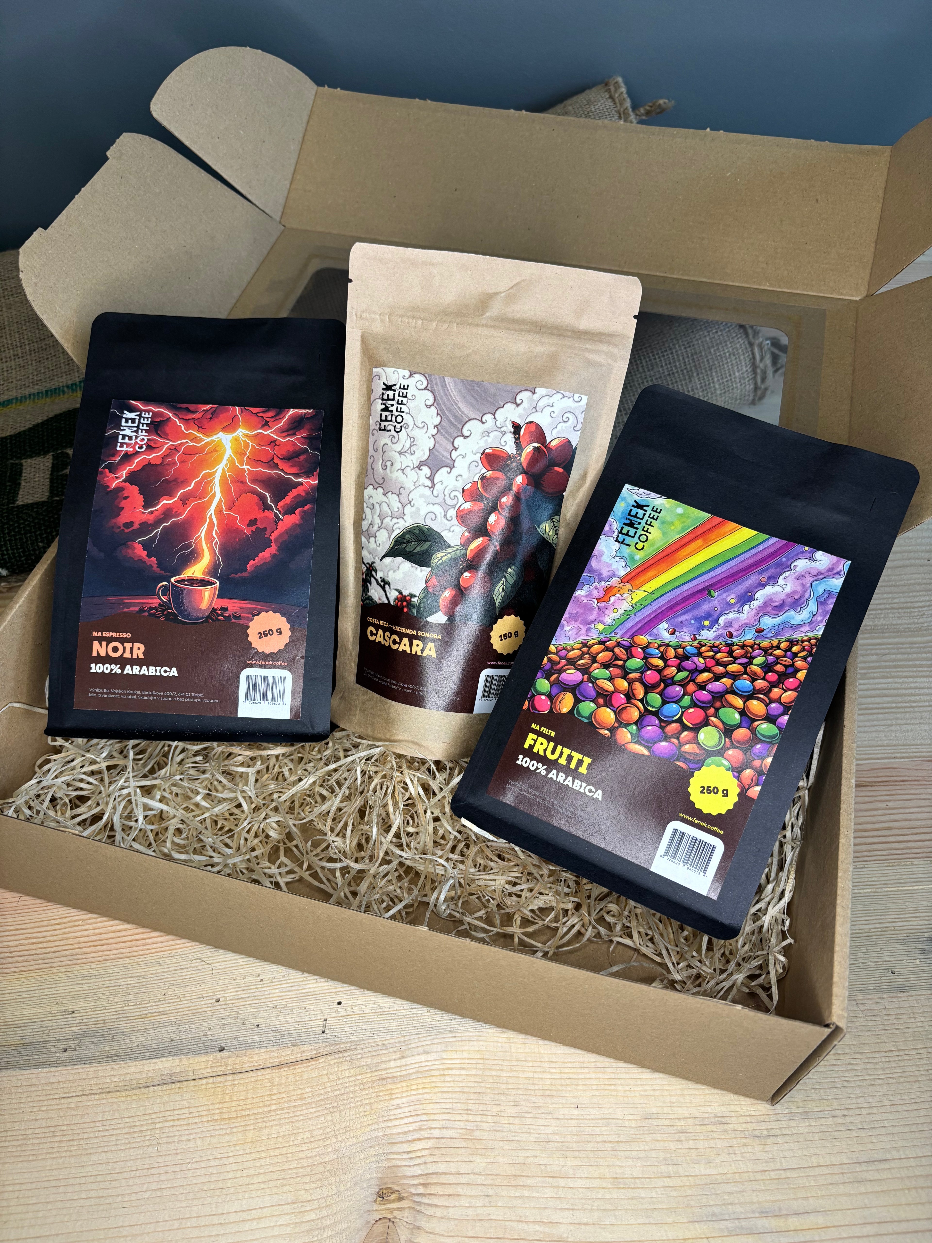 Malá trojice chutí