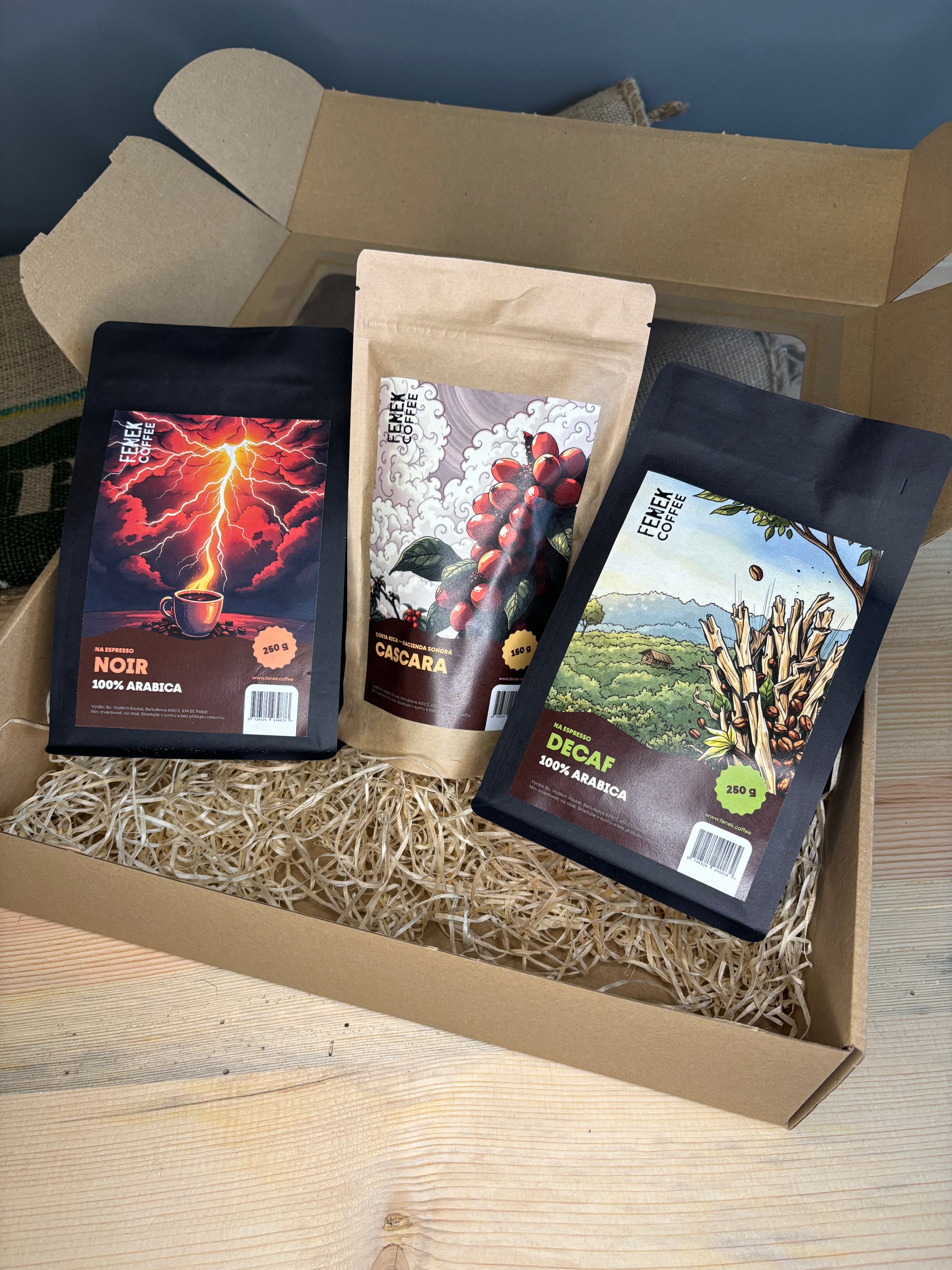 Malá trojice chutí