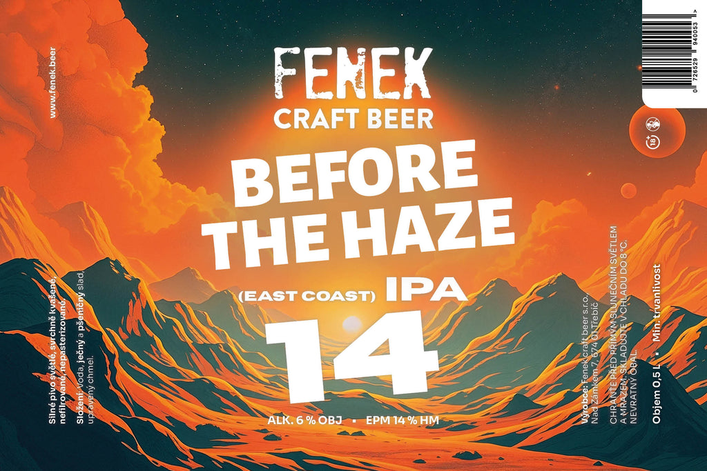 Before The Haze 14 "east coast IPA"